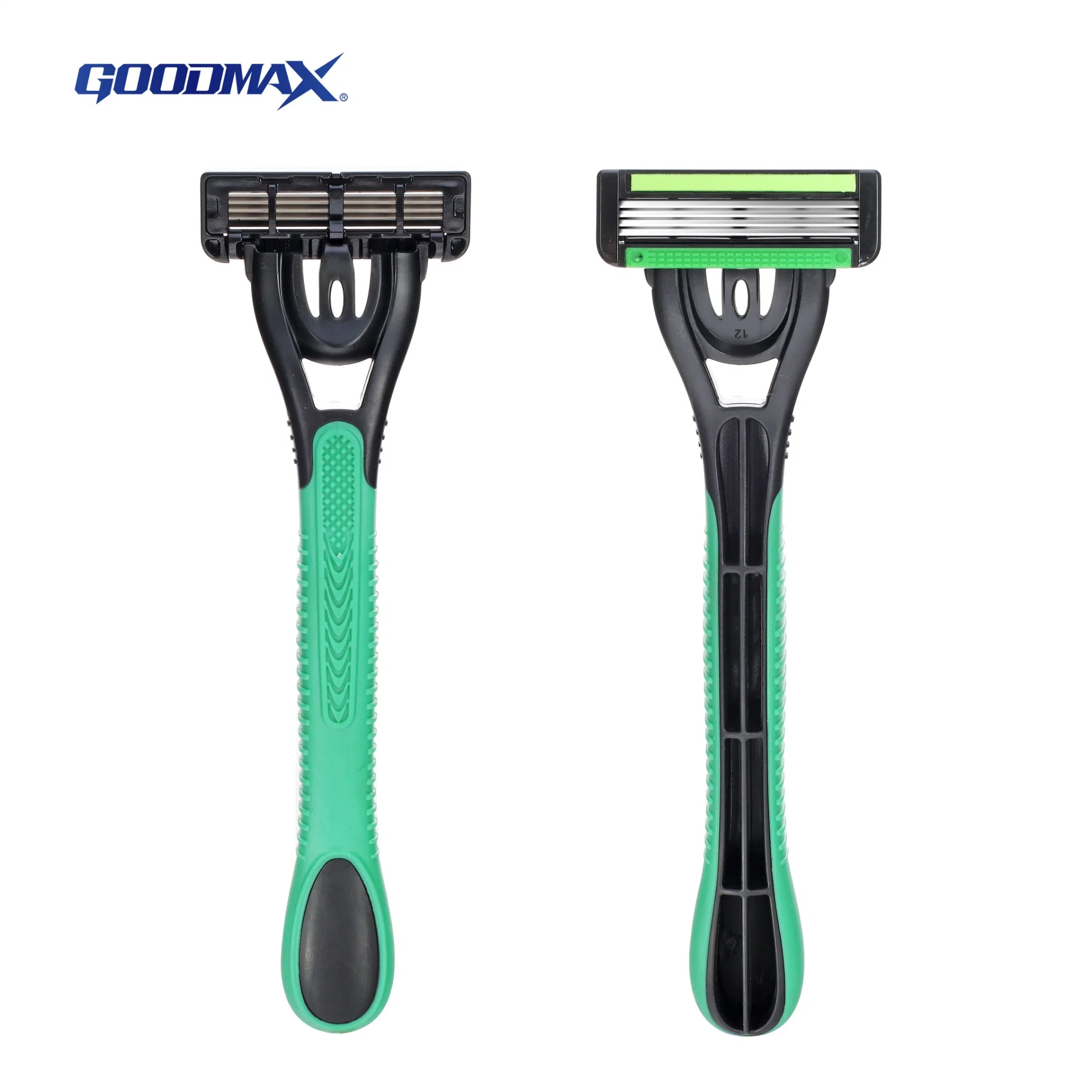 Washable Disposable 4 Blade Razor for Smooth Shaving in Blister Card