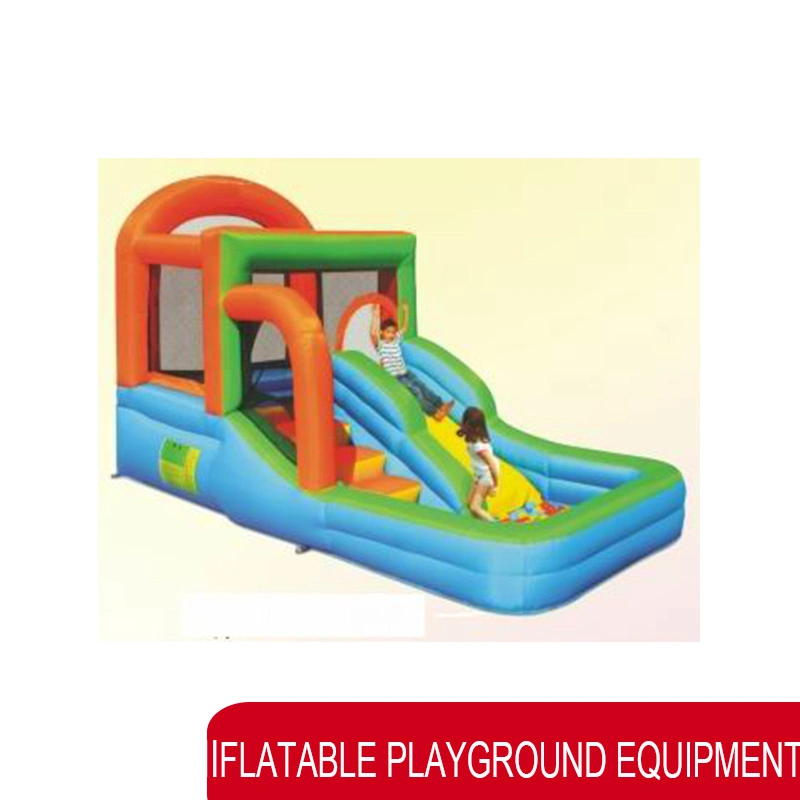 Custom Outdoor Play Toys Castale Pneumatable trampolim para crianças adultos