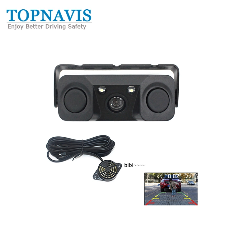 3 in 1 Video Parking Sensor for Mirror Dash Camera in 1080P