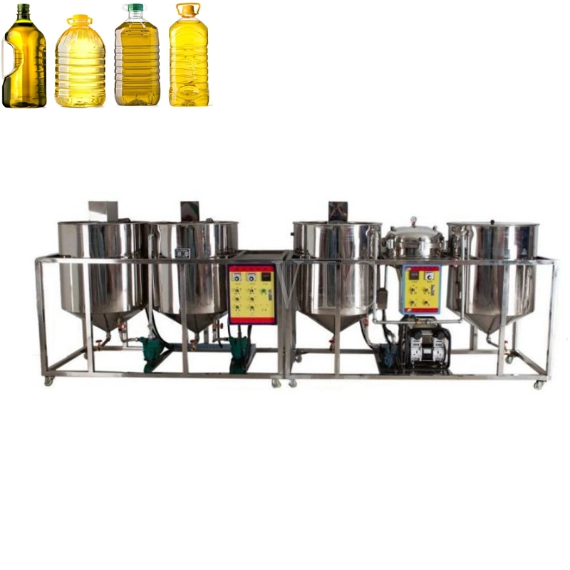 Factory supply palm edible oil refinery machine mini oil refinery