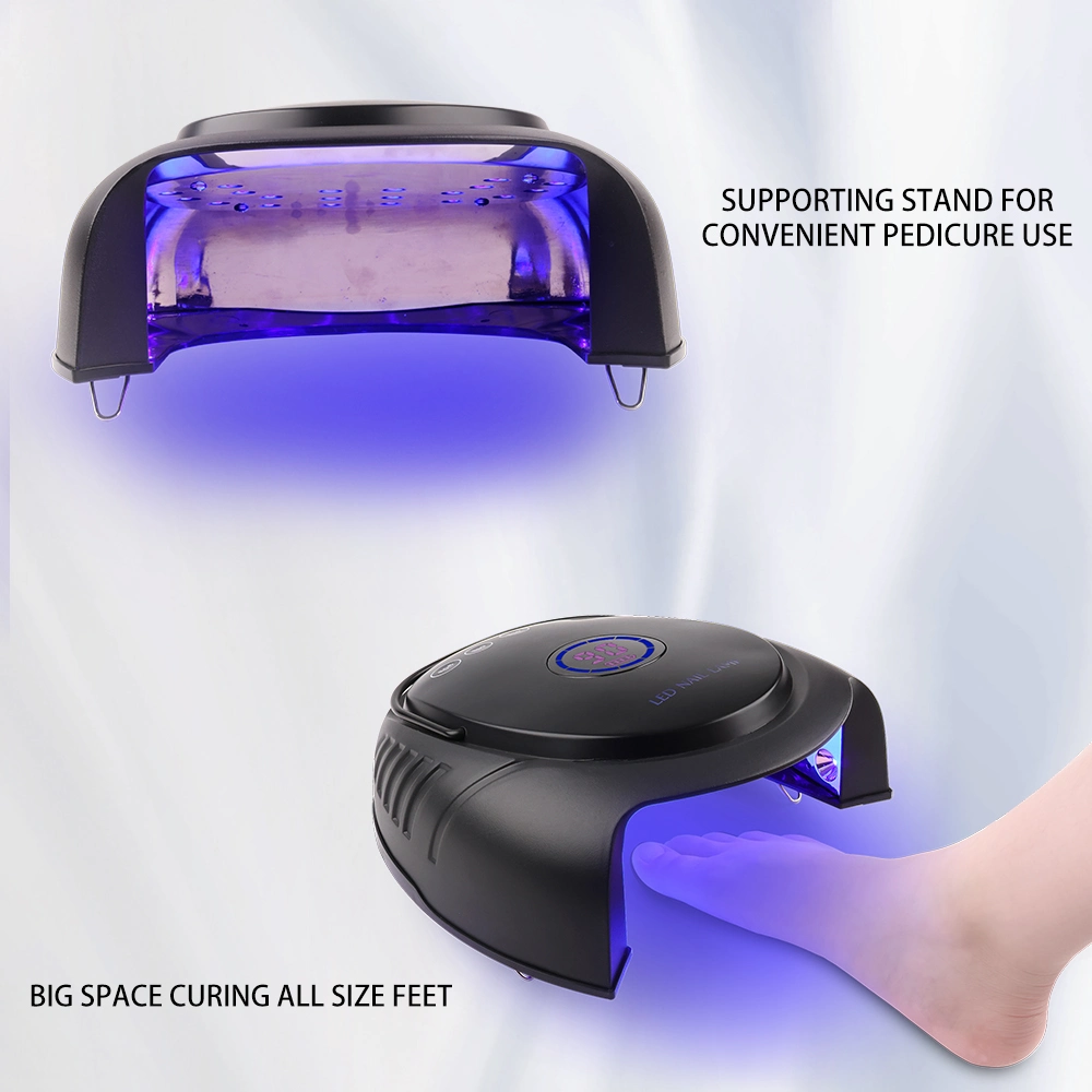 Cordless Durable Metal Professional 64W High Power Cure Manicure Salon Dryer Machine Rechargeable LED UV Nail Lamp