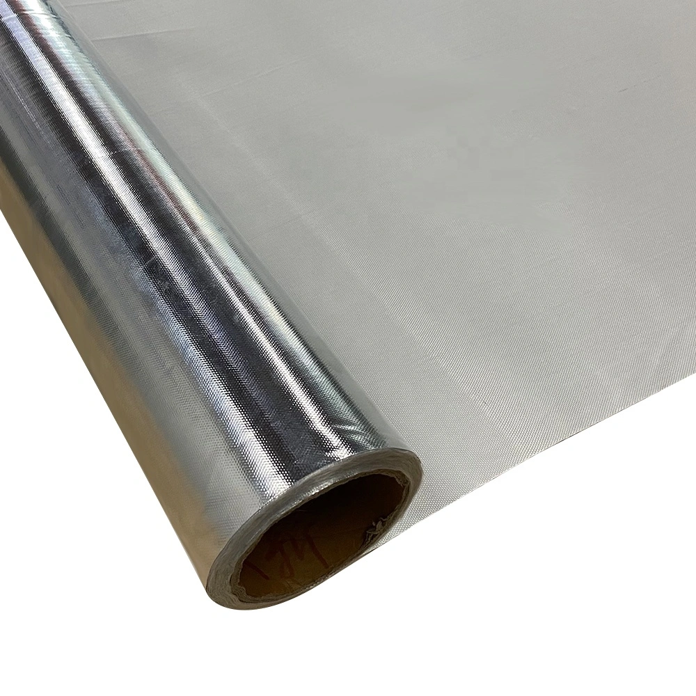 Lámina térmica MIC 7 láminas de aluminio laminado de tejido de tela de fibra de vidrio