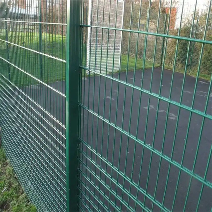 Hot Sale 2.4*2.1m Double Rod Mat Grid Fence 2D Galvanized Twin Bar Wire Welded 868/656/545 Garden Wire Mesh Fence