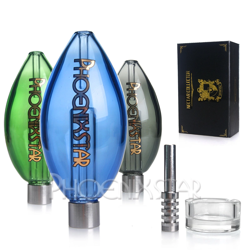 Wholesale 2023 New Phoenix Star Nc Kit Quartz Tip Accessory 4.5 Inch Mini Glass Water Pipe Nectar Collectors Smoking Accessories