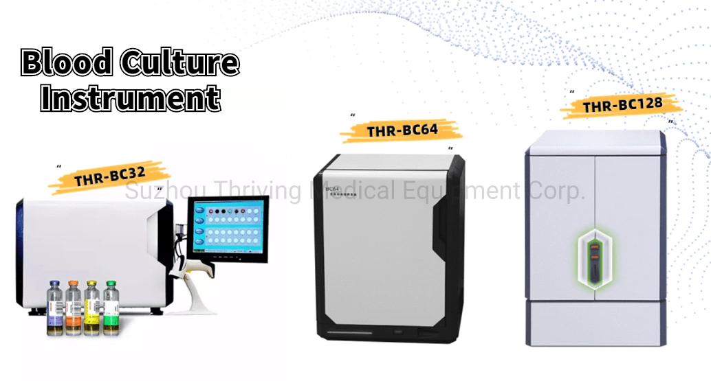 Klinisches 64-Positions-Bakterienanalysator Vollautomatisches Blutkultursystem Maschine mit günstigen Preis