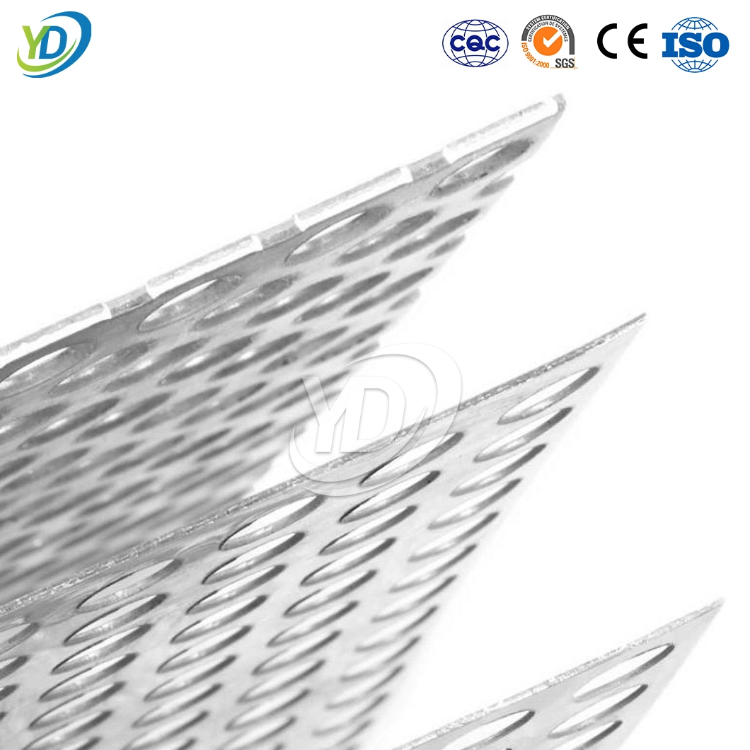 Yeeda Wire Mesh Galvanized Perforated Sheet Fish Scale Hole Shape 1 mm Perforated Stainless Steel Sheet China Manufacturing Oval Perforated Metal Mesh