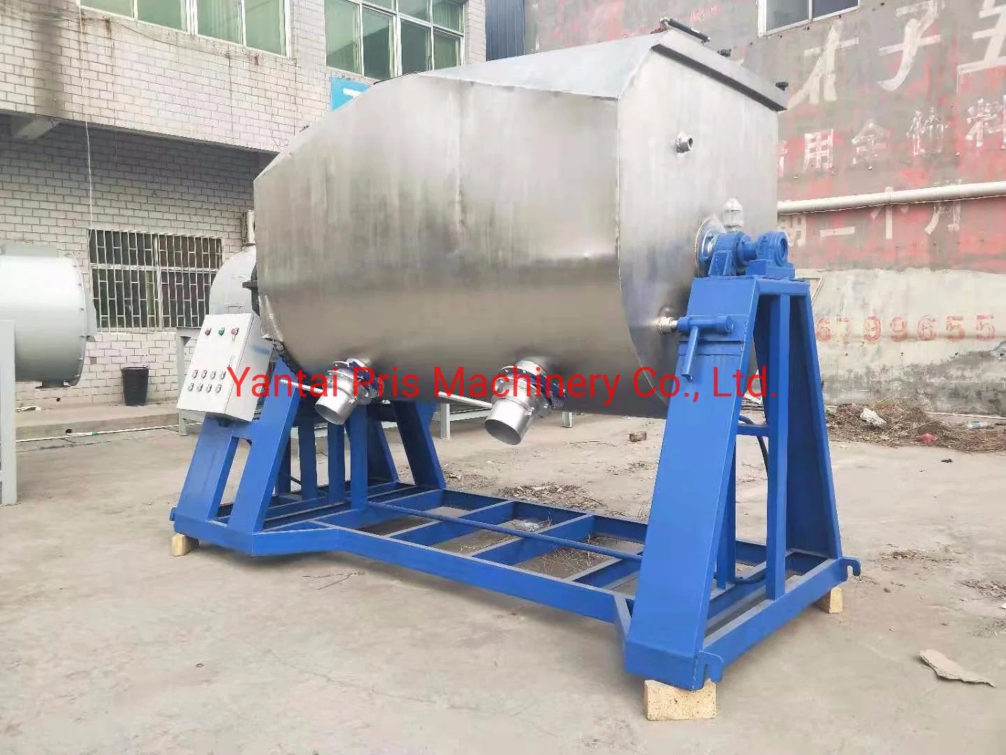 Liquid Granite Spray Paints Making Usage Horizontal Ribbon Mixer