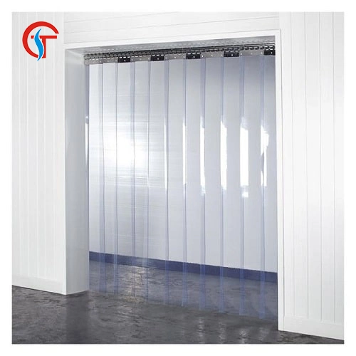 EU Standard High Transparent Clear Freezer PVC Strip Curtain