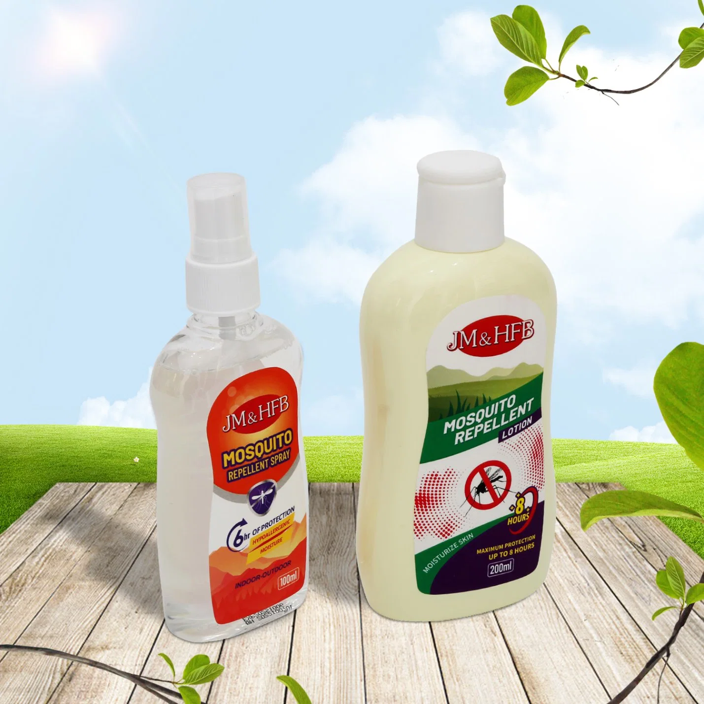 Oganic Natural Ingredient Mild Long-Lasting and Efficient Mosquito Repellent Liquid