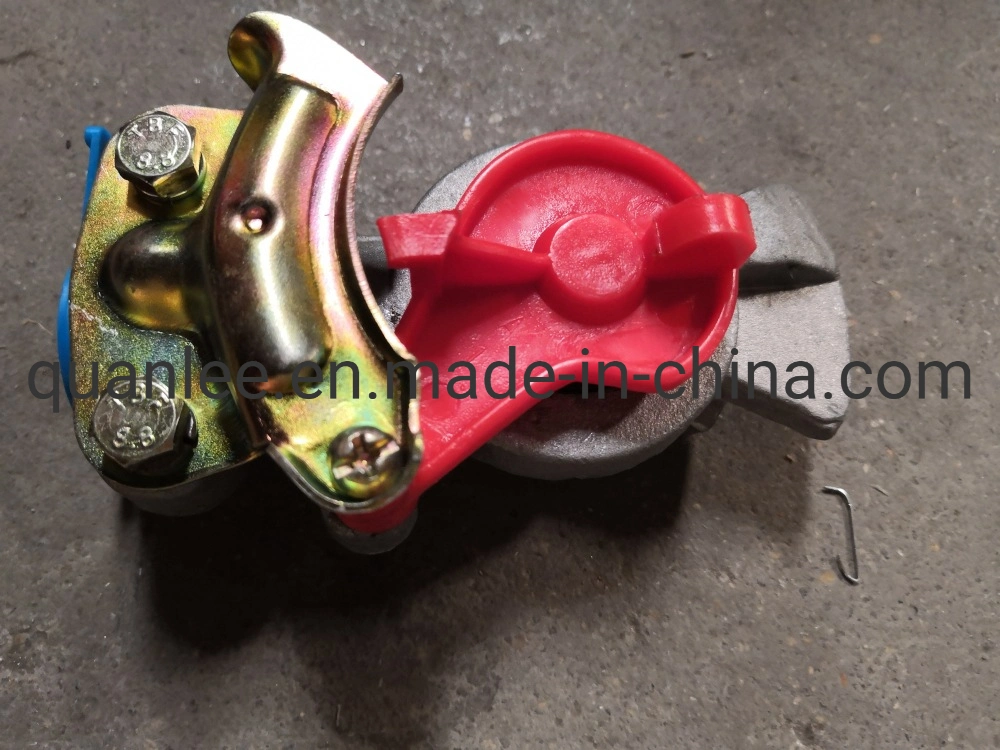 Shacman FAW Sinotruck Sinotruk Chntc HOWO Original Spare Parts Genuine Trailer Connecting (trailer coupling) Valve Withwg9000360170160; Wg9000360171