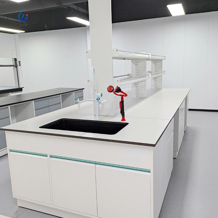 High quality/High cost performance Secondary School Biological Countertop Phenolic Resin Compact Lab Bench Furniture