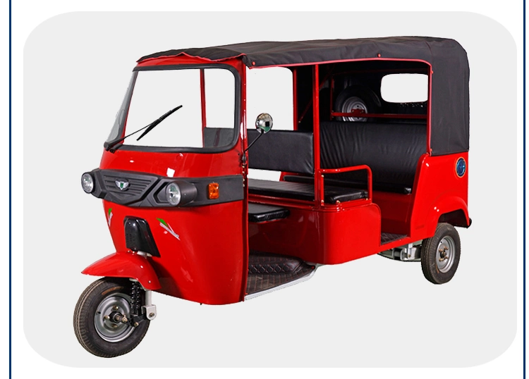 Bajaj E triciclo Precio para 7 pasajeros Electric Auto Rickshaw batería