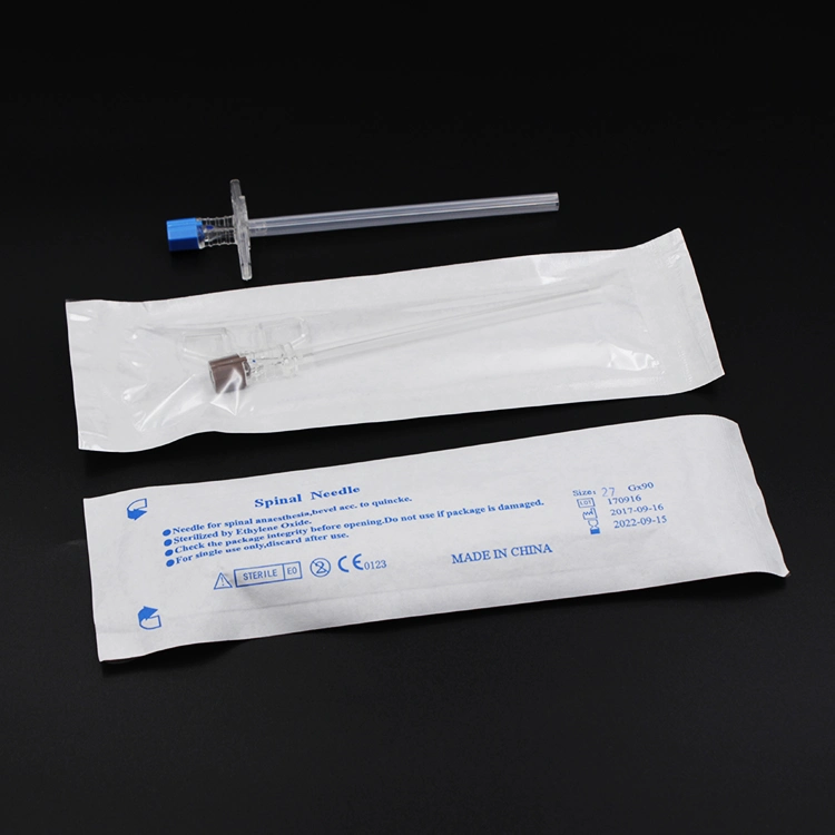 Disposable Stainless Steel Spinal Needle with CE & ISO