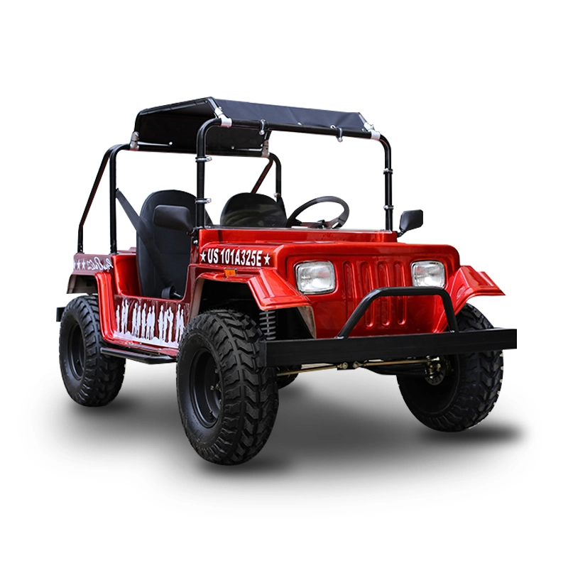 Mini Jeep Suyang para crianças com bancos duplos Mini Electric Buggy 1500W