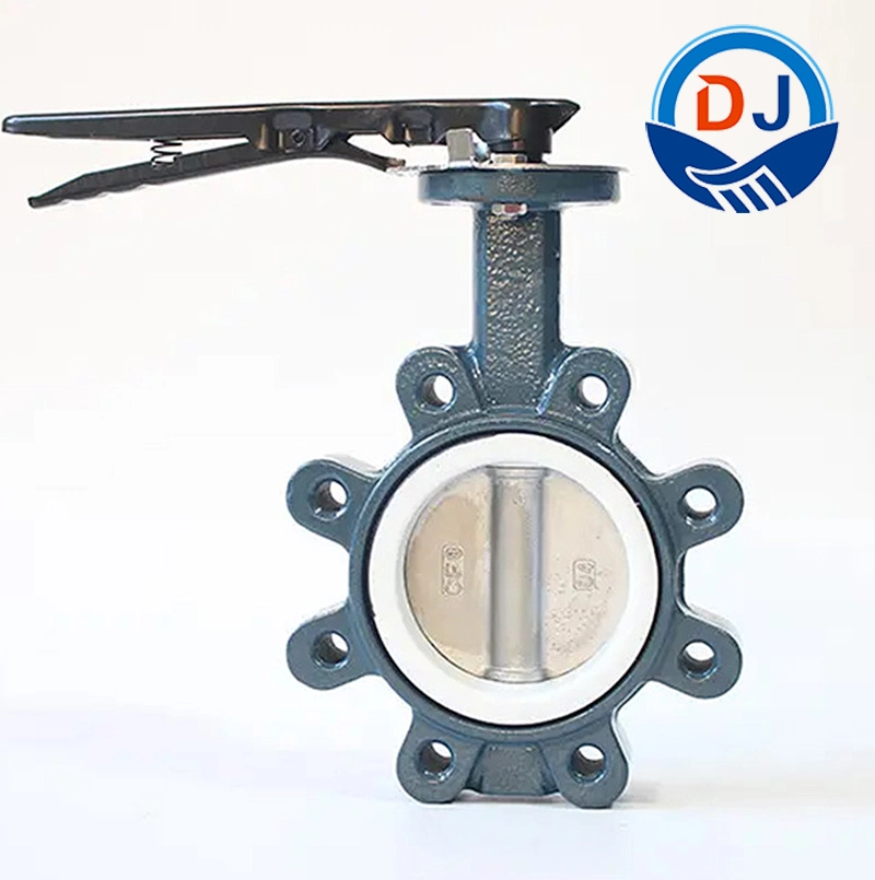 Top Quality Centre Seal Carbon Steel Manual Wafer Lug Butterfly Valve Lever-Operated