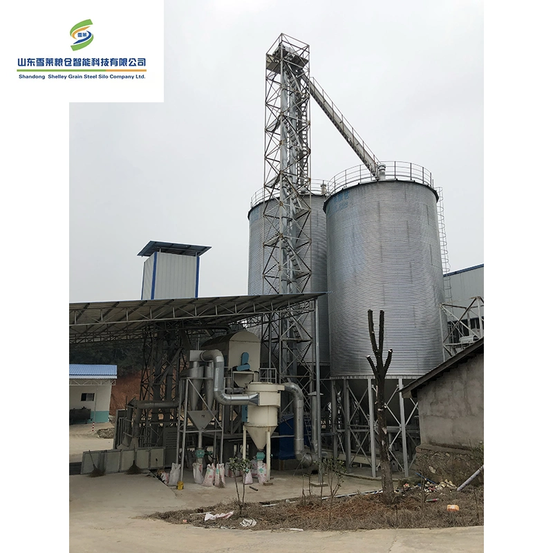 Factory Price Soybean Wheat Corn Maize Grain Silo Galvanized Storage Steel Silo for Sale