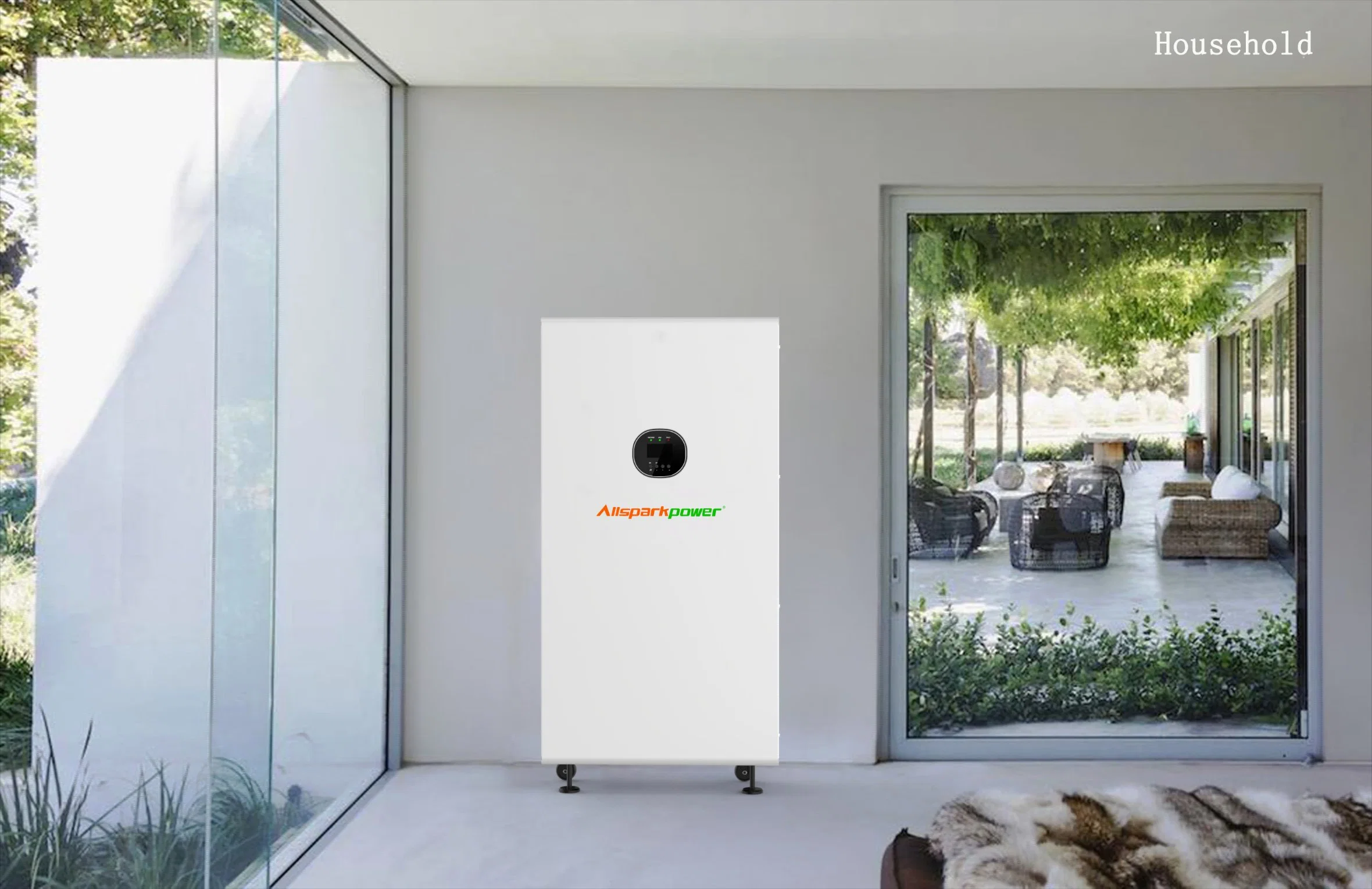 Allsparkpower AP-5096 5kw 9,6kwh Precio barato Energía Solar de Alta calidad Sistema para fuente de alimentación de almacenamiento doméstico