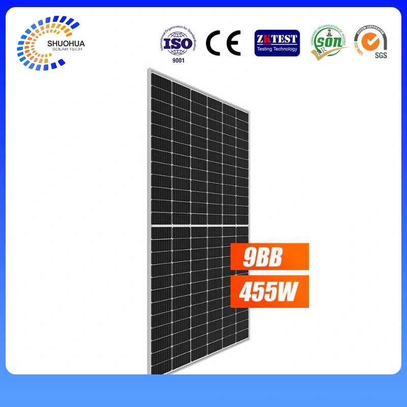 مولد الطاقة الشمسية من نوع Half Cell Solar Panel 144PCS Solar cells المنتجات الشمسية لنظام الطاقة الشمسية