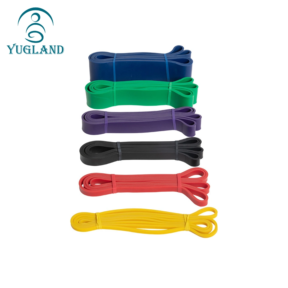 Yugland Home ejercicio físico de entrenamiento Latex banda elástica de extracción Bandas de resistencia al por mayor