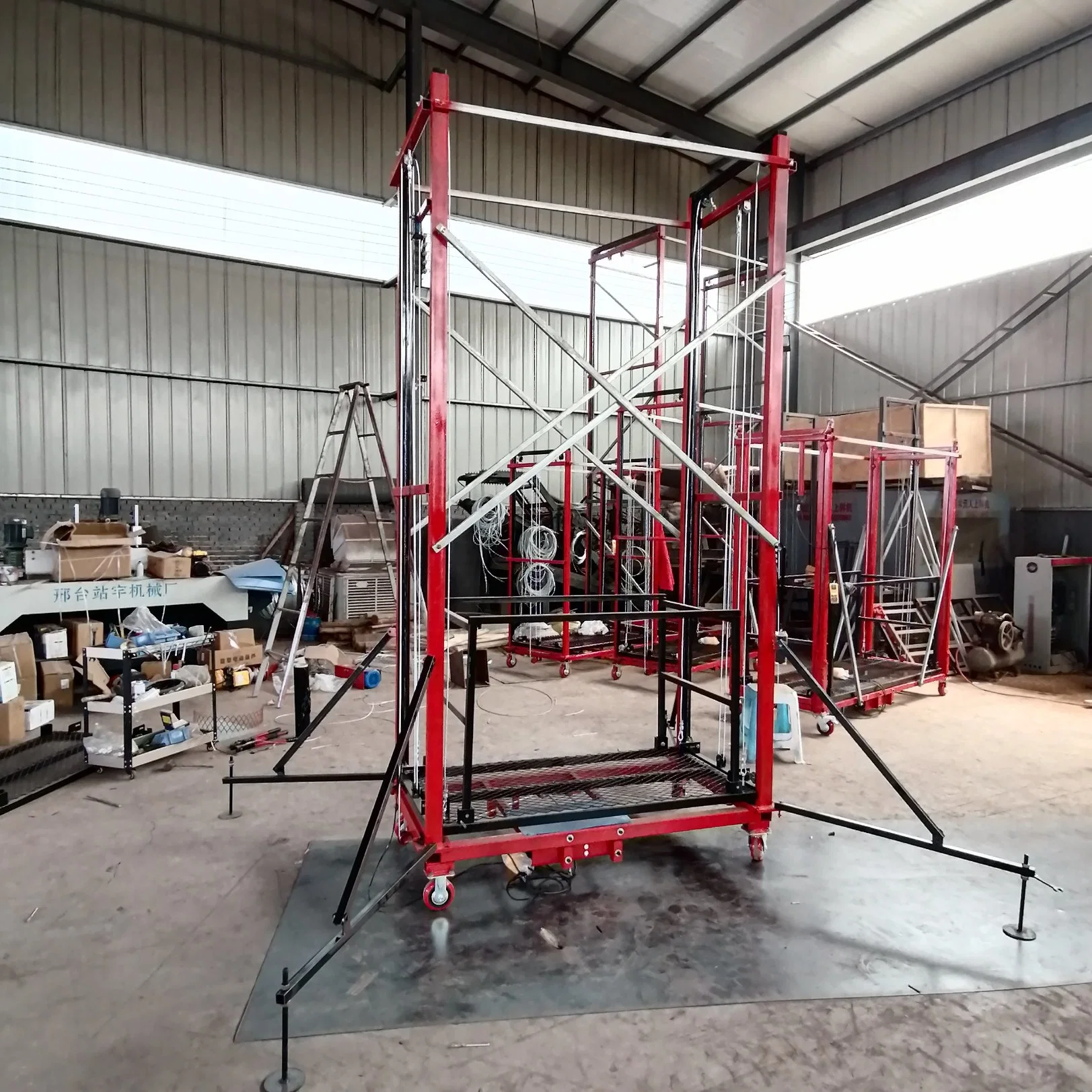 Electric Lifting Scaffolding 500kg Scaffolding Platform for Sale