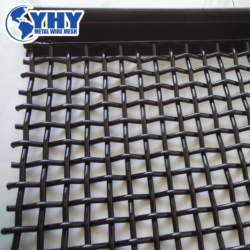 25mm Big Hole Size Steel Mesh Screen for for Quarry