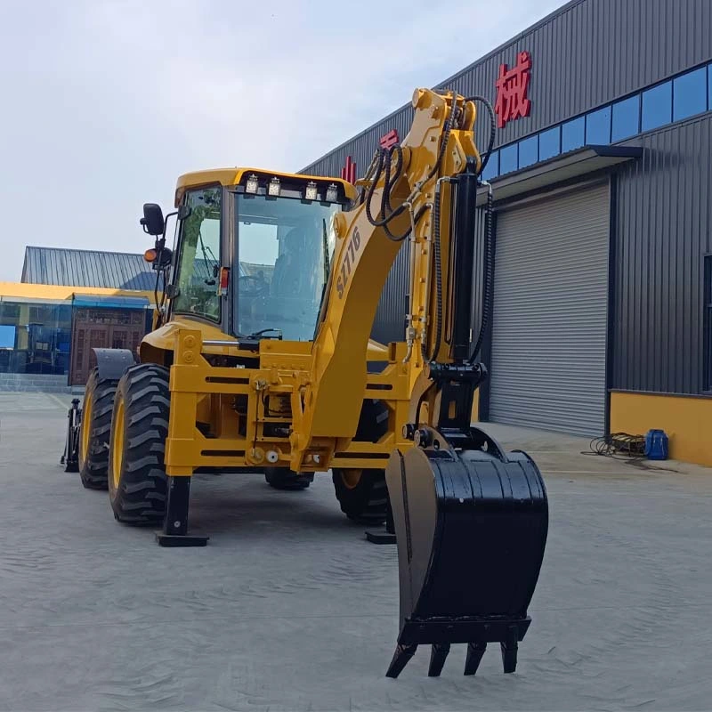 Factory Supply Directly 9ton Sz776 Wheel Loader Tractor Telescopic Loader with 4X4 Four-Wheel Steering System and Crab Walking and Four-Wheel Brakes