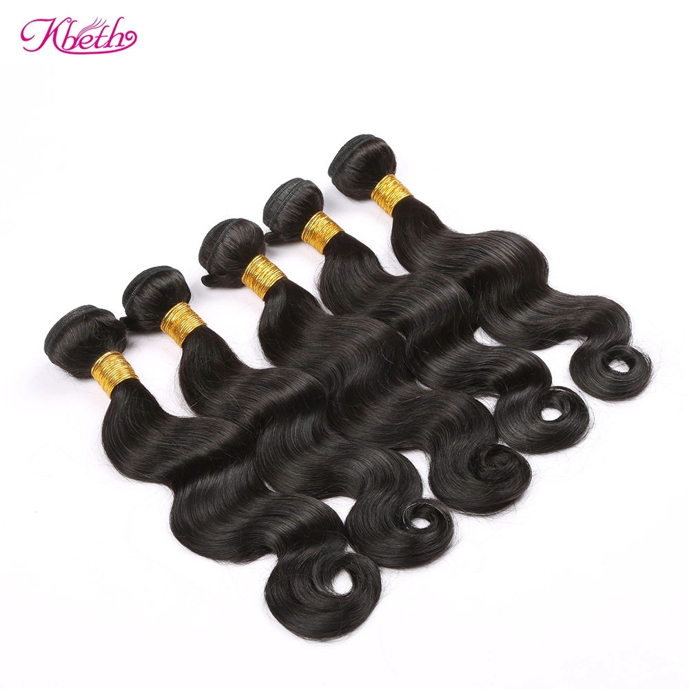 Kbeth 100% Remy Hair in Bulk Brazilian Body Wave Braiding Hair Weft