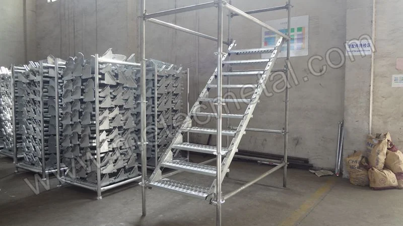 Scaffolding/Scaffold Hot DIP Galvanized Steel Stairs