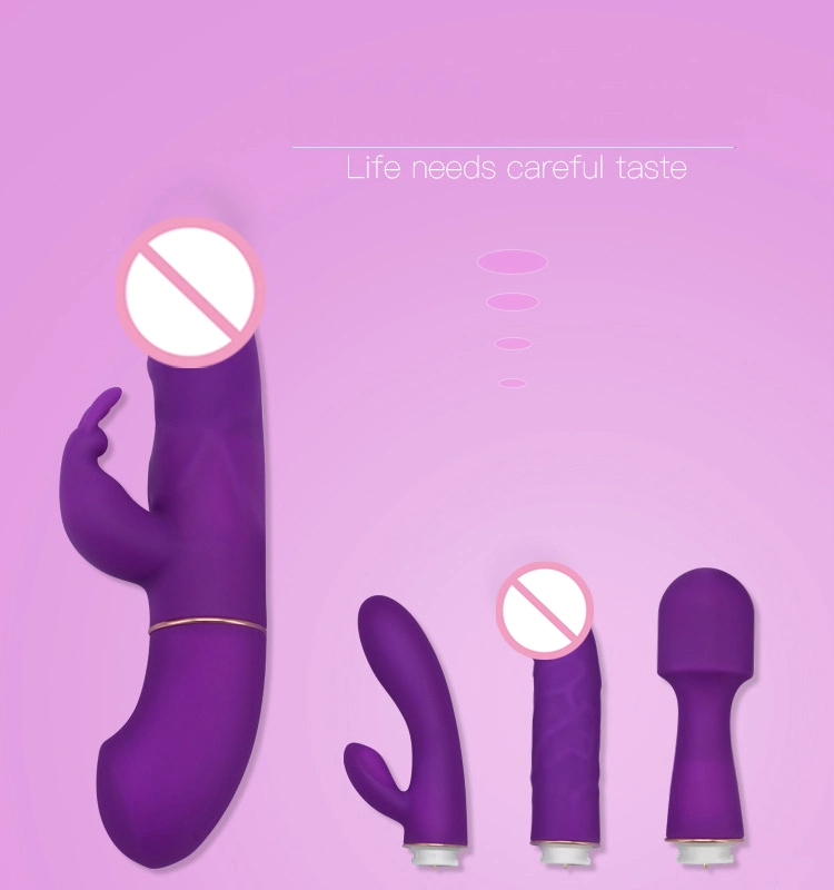 4pcs de carga USB estilo calientes de juguetes de Masaje Vibrador para las mujeres la masturbación vibrador