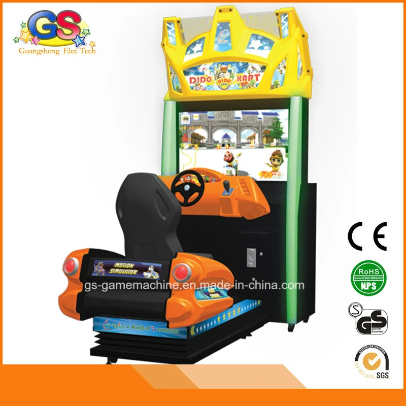 Dido Kart Kids 4D Racing carro máquina de jogos de arcada de condução