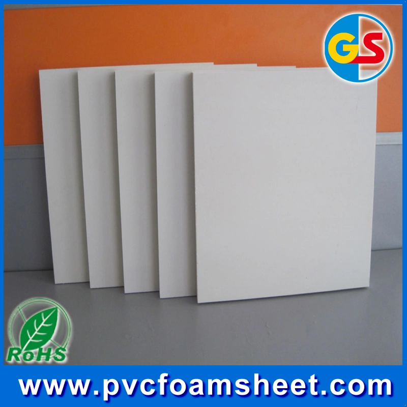 Goldensign 3mm White Color PVC Ceiling Panel Plastic Products Free Celuka Foam Ceiling Board PVC Foam Board