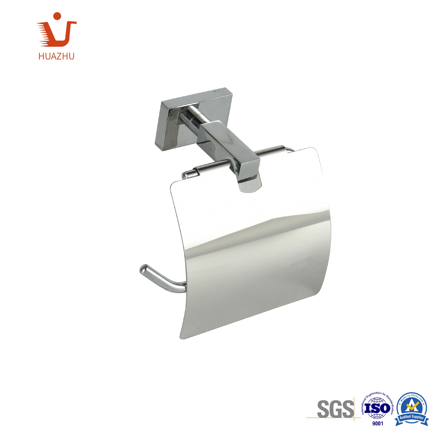 Bathroom Accessories Chrome Zinc Alloy Toilet Paper Roll Tissue Holder