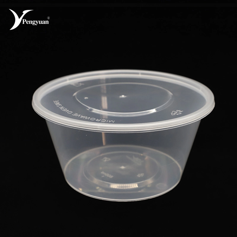 Disposable Plastic Food Containers with Lids for Microwave