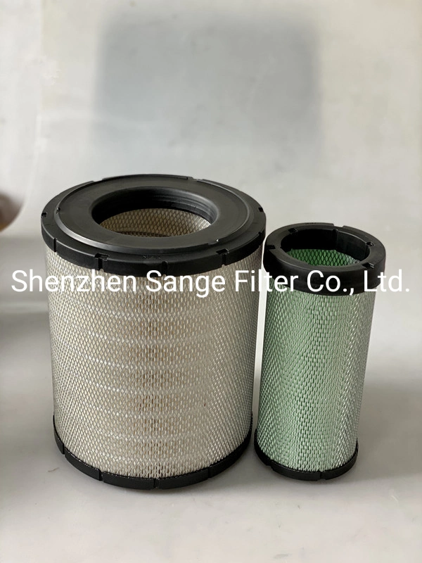 High Filtration Truck Filter Excavators Spare Parts Air Filter 6I2501 6I2502