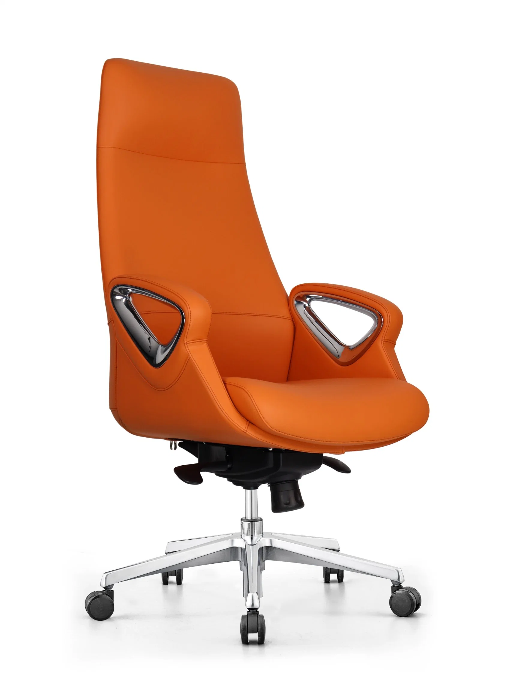 Comfortable High Back Luxury Leather Office Chair Executive CEO Big and Tall Boss Swivel Chair