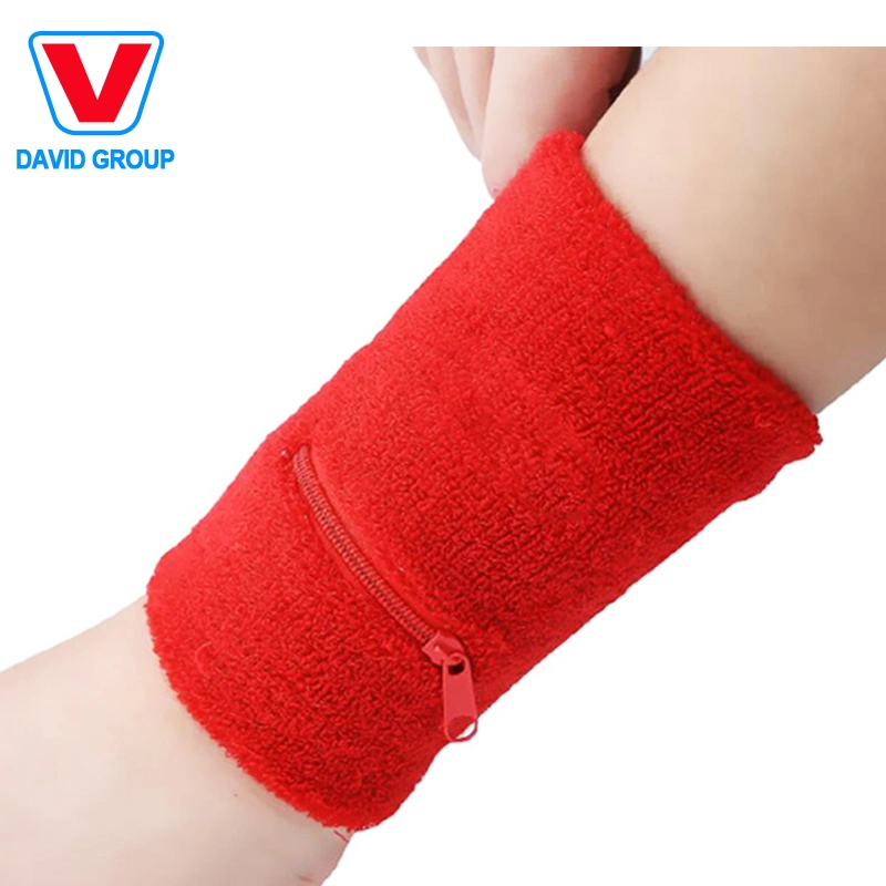 Рекламная продукция Sport Sweatbands хлопка браслеты