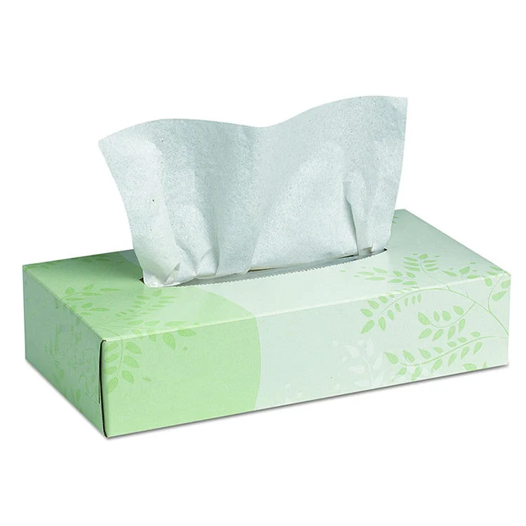 Factory Wholesale/Supplier OEM Virgin Wood Pulp Facial Tissue Paper Box Tissue Box