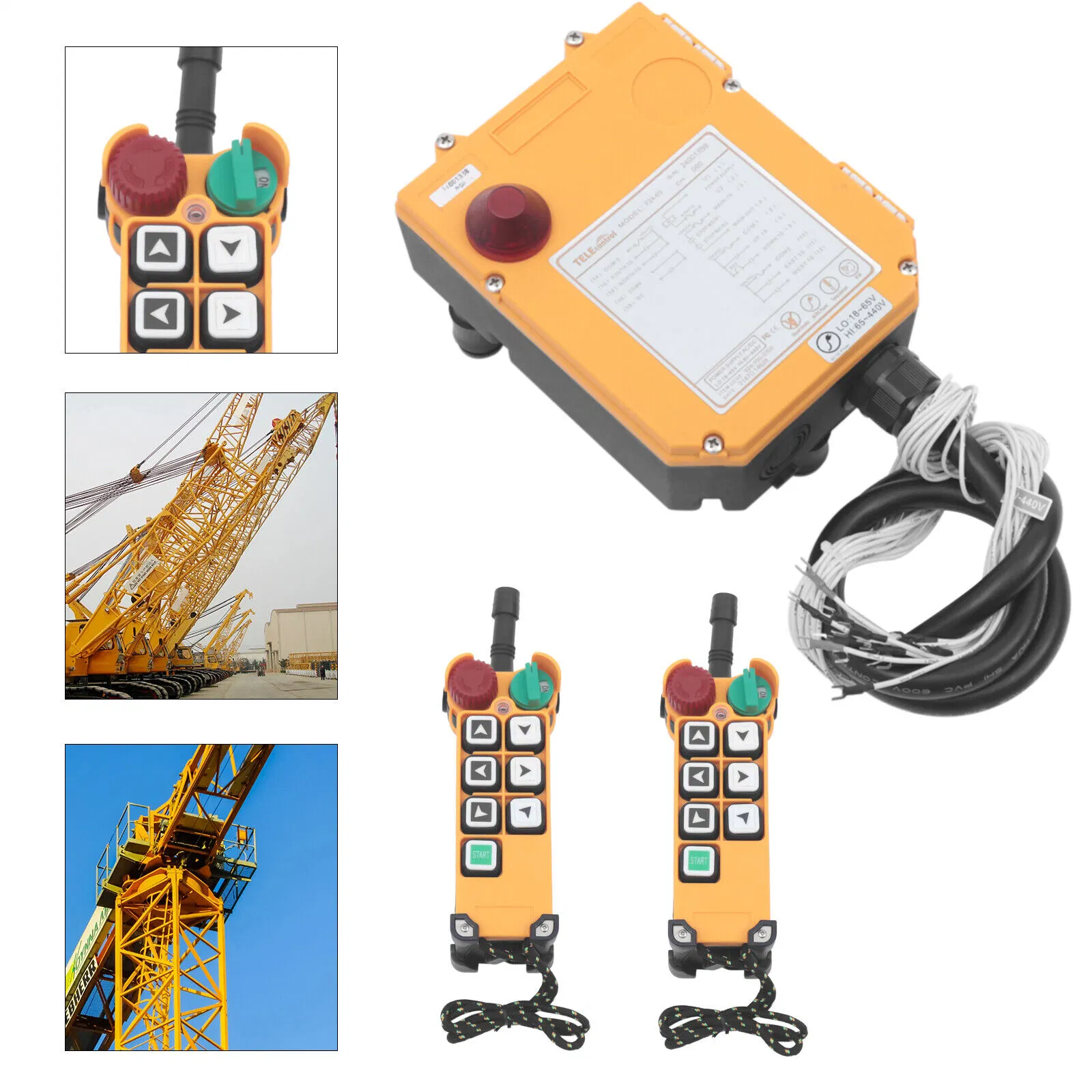 Overhead Crane Wireless Remote Control for Industrial Remote Control/Radio Remote Control F24-6D for Crane