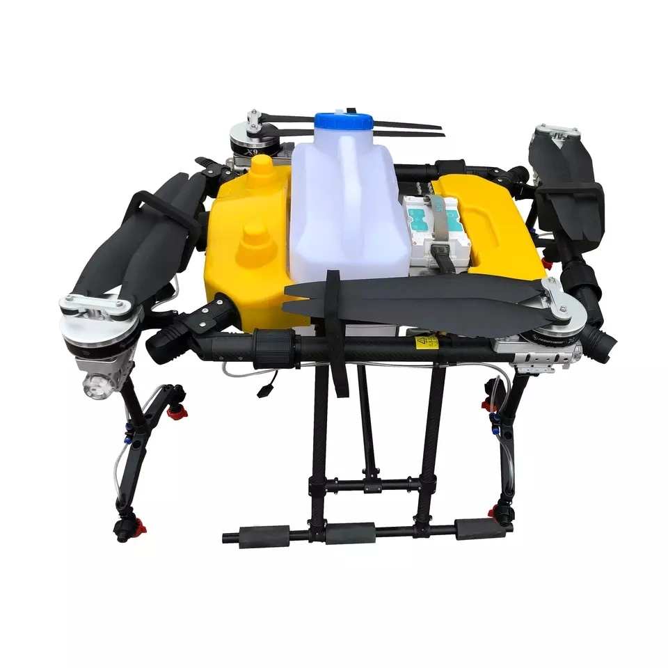 17L 4 Axis K++ GPS Agri Drone Sprayer Drone Pertanian Frame Pesticide Seeds Spreader Sowing Agricultural Drone