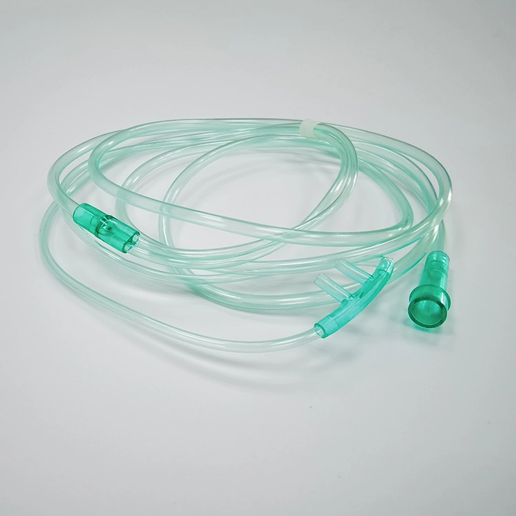 Medical Disposable Curved Prong Nasal Cannula Oxygen