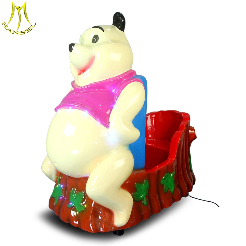 Hansel Coin Operated Kiddie Loves Bear Ride Swing Ride