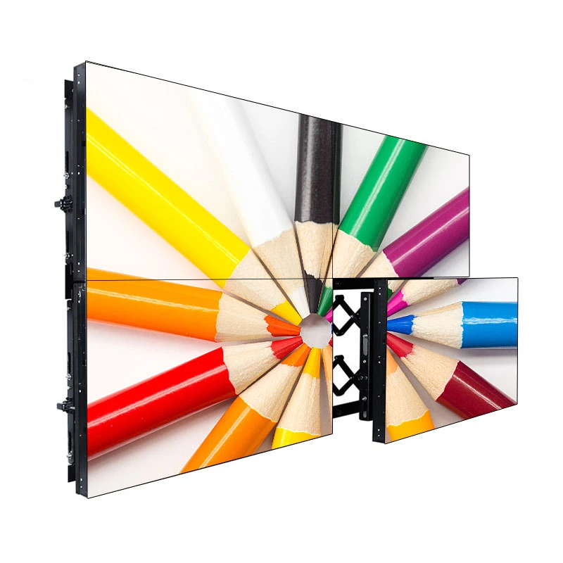 شاشة LCD لوفيه 3×3 LCD حائط فيديو 65 بوصة بدقة 4K حائط إعلانات النادي التجاري تلفزيون حائط شاشات فيديو رخيص