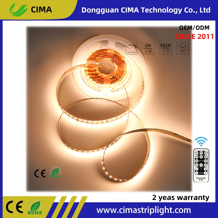 Flexible LED Strip 24V DC Fob LED Tape Warm White Blue IP20 IP65 Waterproof for Indoor and Outdoor