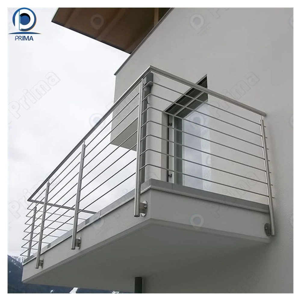 Prima Staircase Rod Railing Stainless Steel 304 Балкон Баллюшная балюстрада