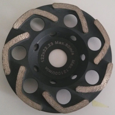 Diamond Tool Double Row Cup Grinding Wheel for Concrete