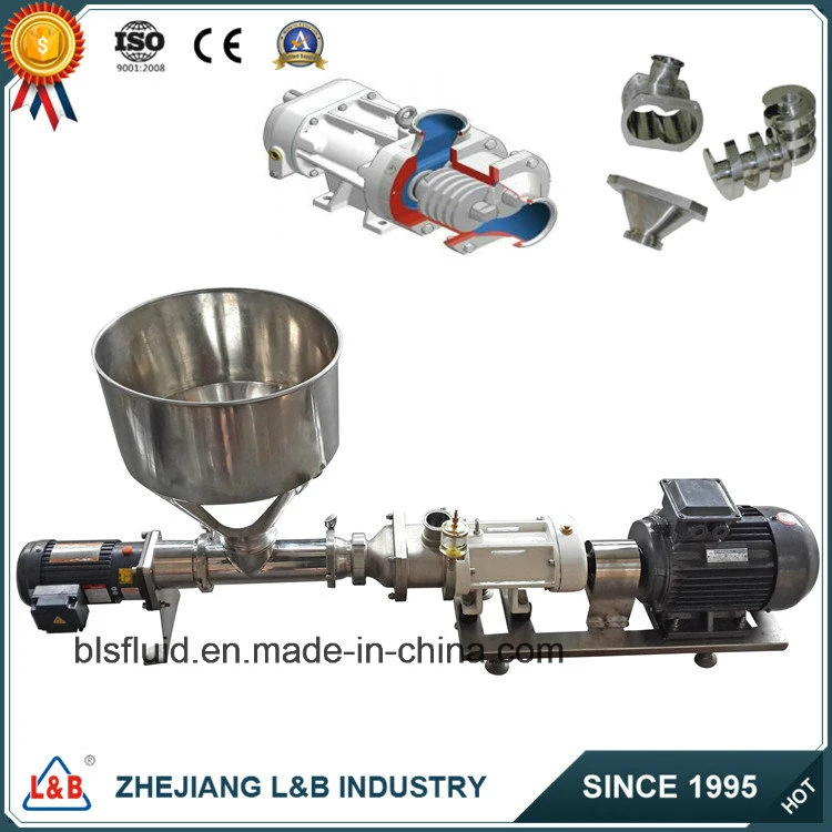 Sausage Paste Transfer Machine Twin Screw Pump Equipment