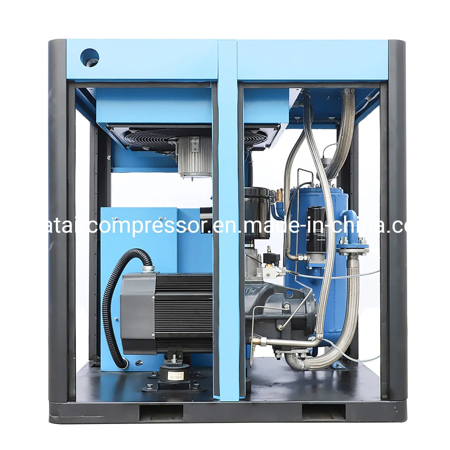 7.5kw-250kw Electric Air Cooling Oilless Industrial Rotary Screw Air Compressor