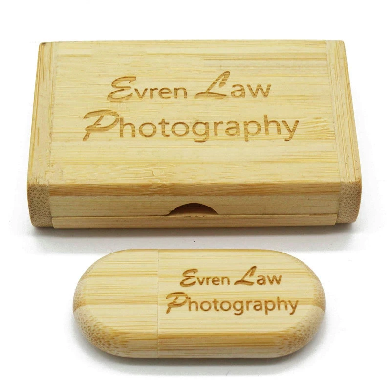 USB2.0 and Fast Speed USB3.0 Promotional Wooden USB Drive with Engraving Logo