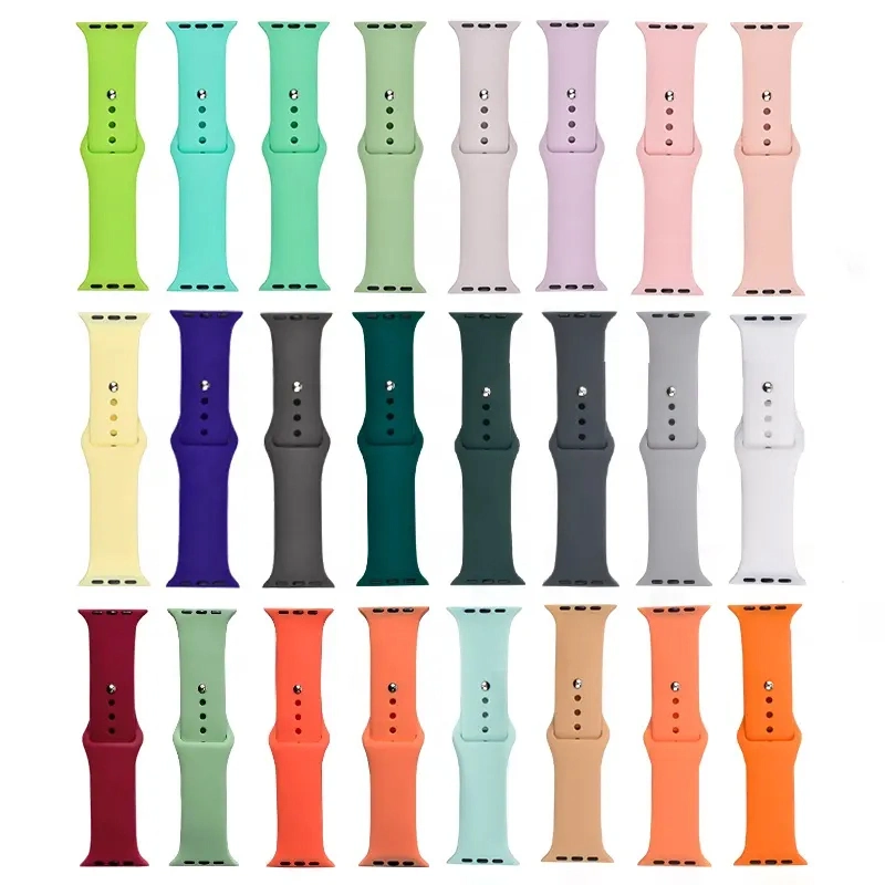 2023 Series 7 Apple Watch Strap - New Silicone Bands