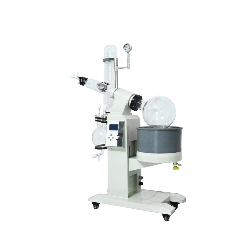 Hot Fractional Distillation Rotary Evaporator in The Lab